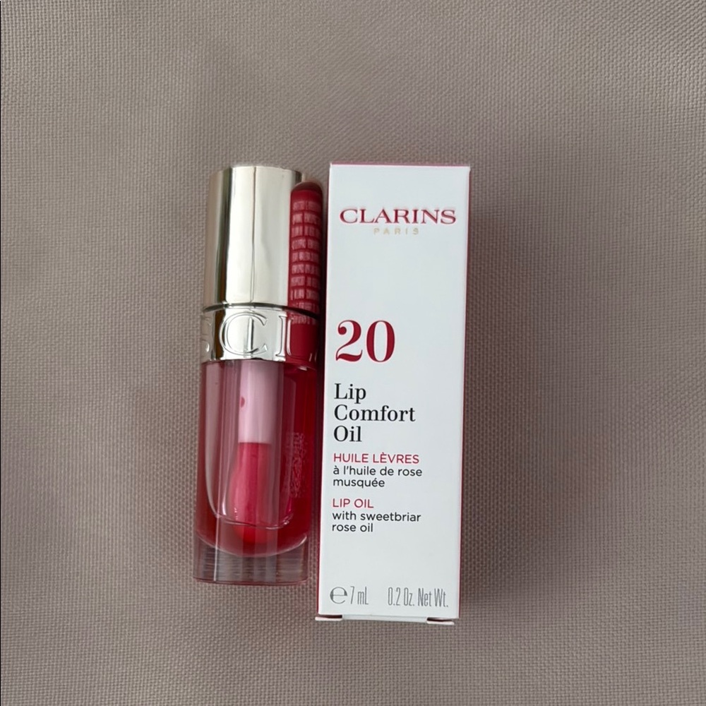 Clarins Lip Comfort Oil - 20 Lovely Rose